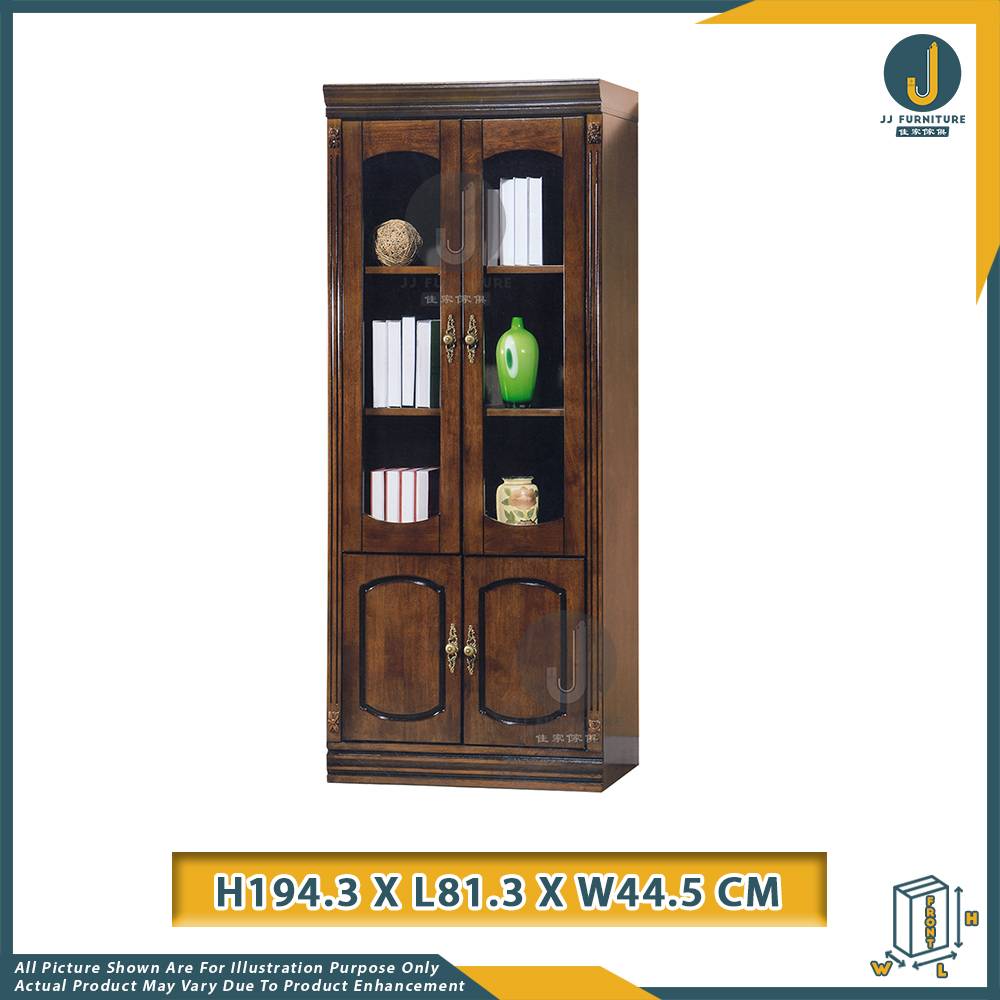 KLASS Display & Bookshelf with 2 Doors JJ Furniture Online Store